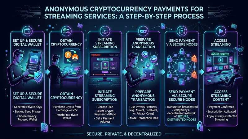 Beste IPTV crypto betalingen infographic in 2026