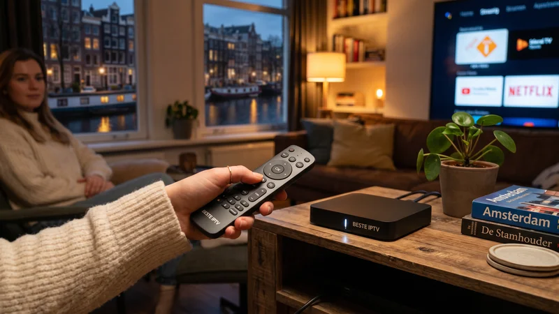 Moderne afstandsbediening en hardware voor de Beste IPTV